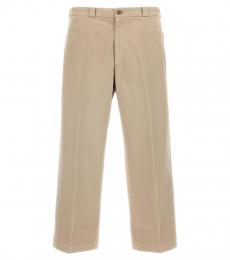 Cellar Door Beige Straight Leg Pants