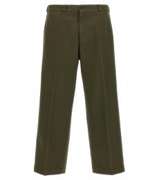 Cellar Door Green Straight Leg Pants