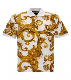 Versace Jeans Couture Multicolor All Over Print Polo
