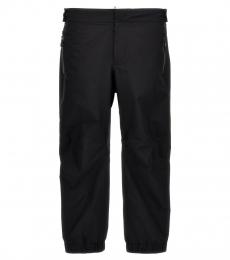 Moncler Black Adjustable Waist Pants