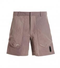 A Cold Wall Light Purple Irregular Dye Shorts