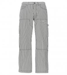 Amiri BlackWhite Striped Carpenter Pants