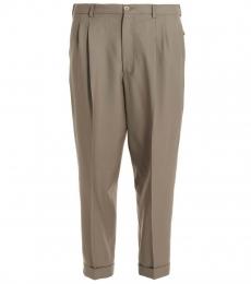 Magliano Beige Classic Double Pleated Pants