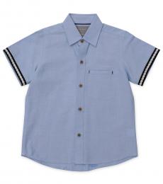 Self Stitch Little Boys Windsor Textured Shirt