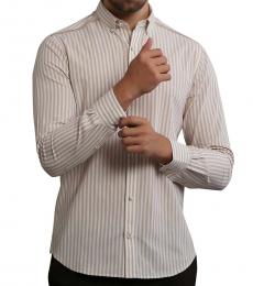 Self Stitch Striped Formal Shirt