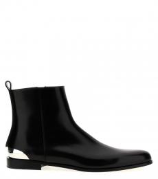 Alexander McQueen Black Ankle Boots