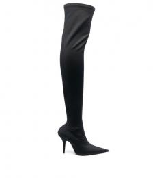 Balenciaga Black Pointed Toe Boots