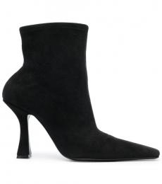 Casadei Black Geraldine Ankle Boots