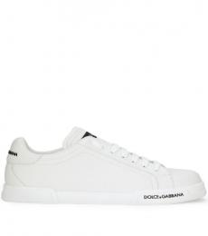 Dolce & Gabbana White Portofino Sneakers