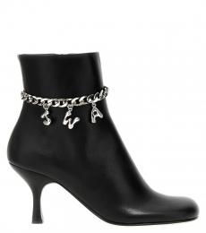 JW Anderson Black W/P Ankle Boots