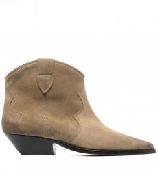 Isabel Marant Brown Dewina Leather Boots