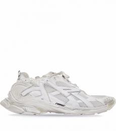 Balenciaga White White Runner Sneakers