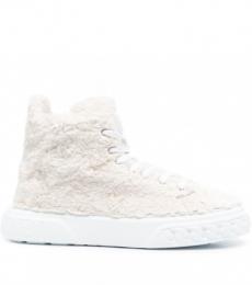 Casadei White Off Road Sneakers