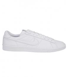 Comme Des Garcons White White Round Toe Sneakers