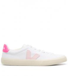 Veja Light Pink Light Pink Campo Canvas Sneakers