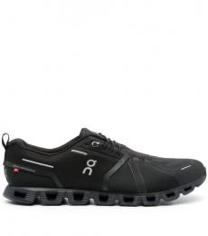 On Running Black Cloud 5 Waterproof Running Sneakers