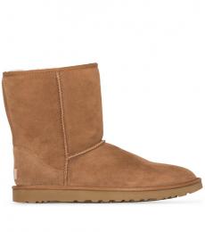 UGG Beige Classic Short II boots