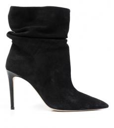 Paris Texas Black Pointed Toe Boots