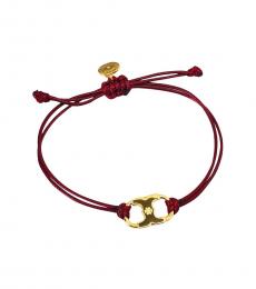 Tory Burch Cherry Embrace Gemini Charm Bracelet