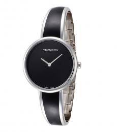 Calvin Klein Black Round Dial Watch
