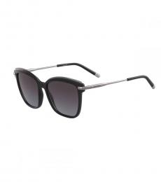 Black Silver Butterfly Sunglasses