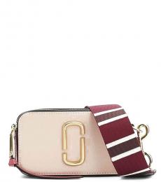 Marc Jacobs Light Pink Snapshot Small Crossbody Bag
