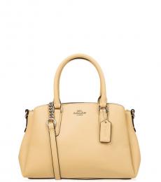 Coach Yellow Sage Carryall Small Satchel