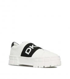 White Black Pria Slip-On Sneakers