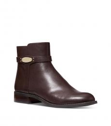 Chocolate Finley Ankle Boots