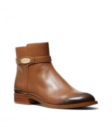 Michael Kors Luggage Finley Ankle Boots