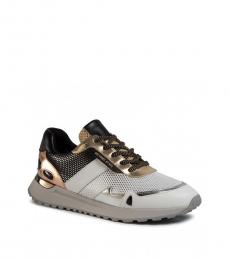Michael Kors Silver Monroe Sneakers