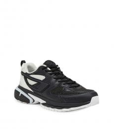Diesel BlackWhite Low-Top Pro-X1 Sneakers