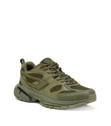 Diesel Green Low-Top Pro-X1 Sneakers