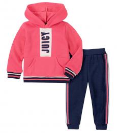 Juicy Couture 2 Piece Hoodie/Joggers Set (Girls)