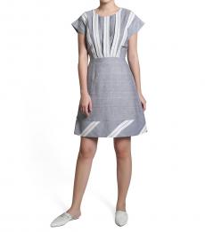Monochrome Stripe Dress