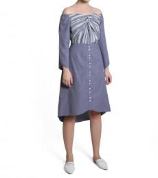 Self Stitch Stripe Midi Dress