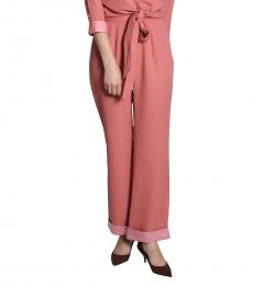 Coral Wide Leg Trousers